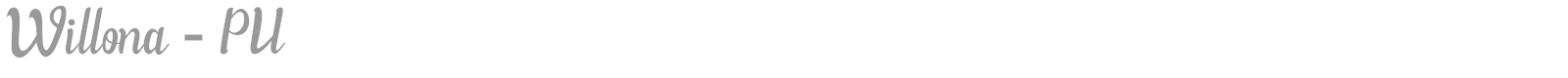 Willona font preview